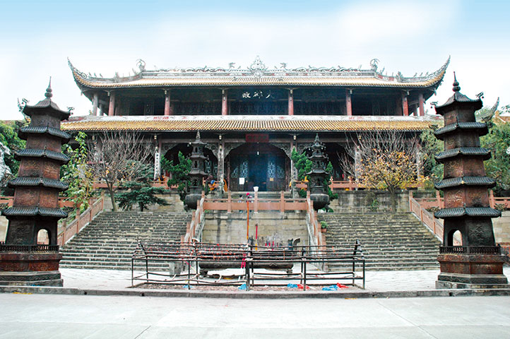 綿陽(yáng)市圣水寺大殿